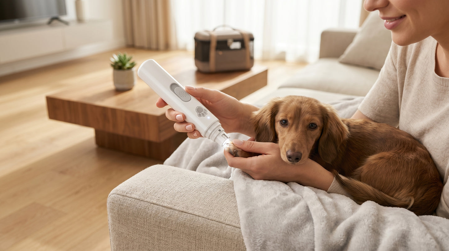Lima Eléctrica de Uñas para Mascotas