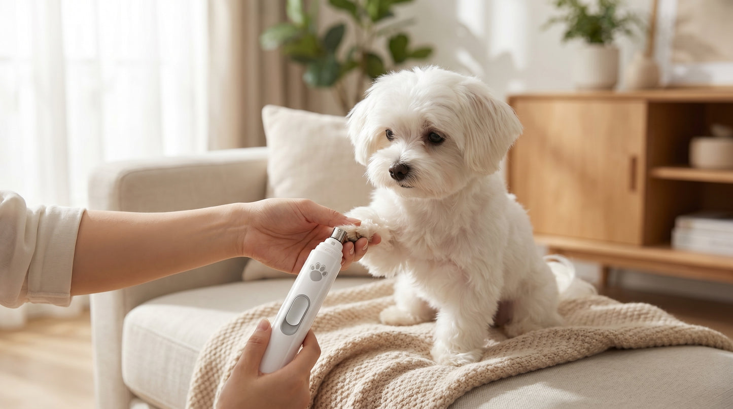Lima Eléctrica de Uñas para Mascotas