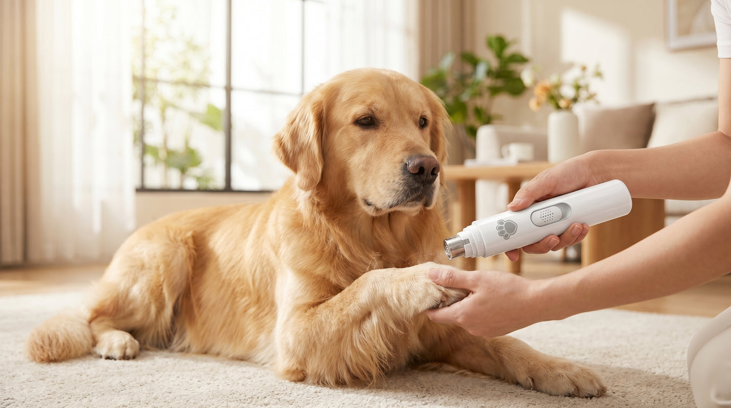 Lima Eléctrica de Uñas para Mascotas