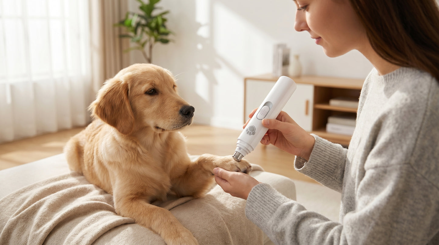 Lima Eléctrica de Uñas para Mascotas